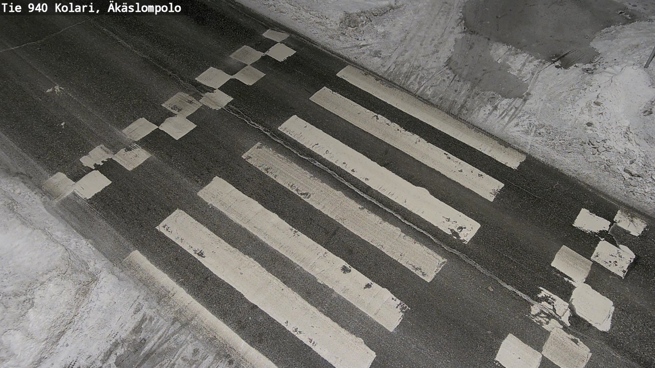 Kelikamerat Kuva Tie 940 Kolari, Äkäslompolo, Kolari, Lappi