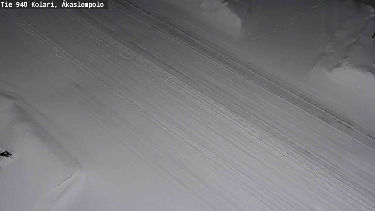 Kelikamerat Kuva Tie 940 Kolari, Äkäslompolo, Kolari, Lappi