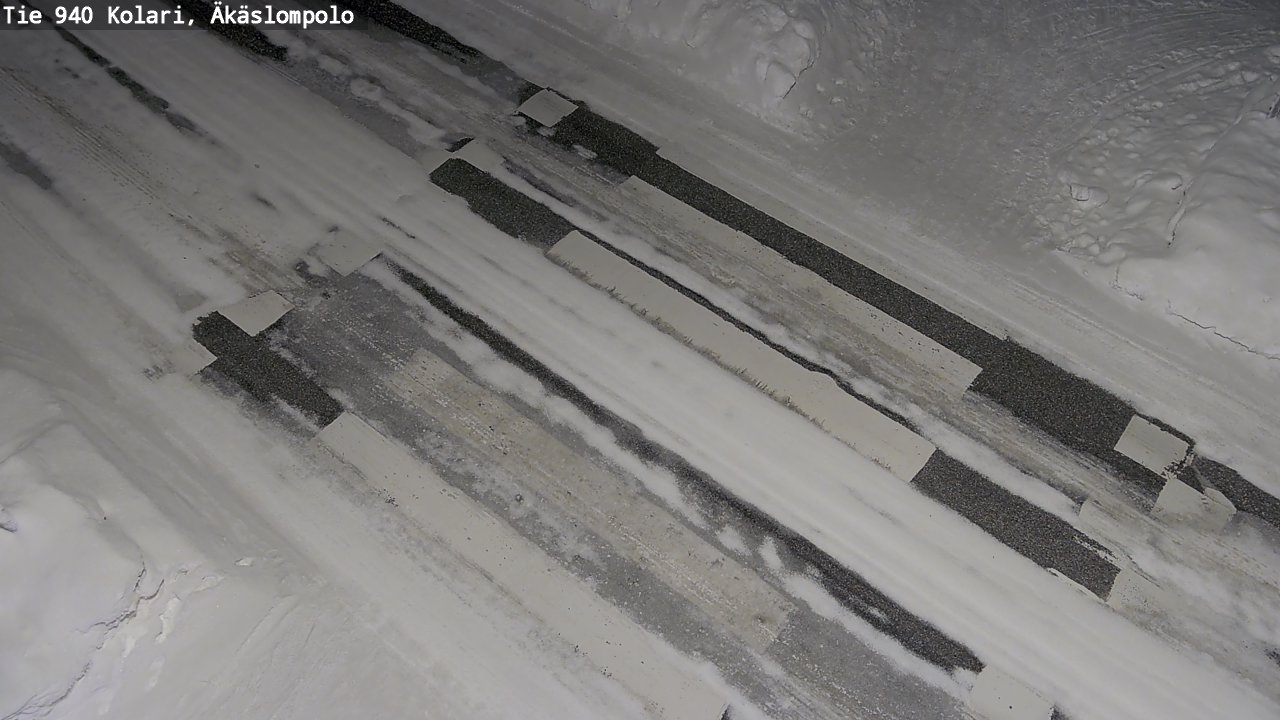 Kelikamerat Kuva Tie 940 Kolari, Äkäslompolo, Kolari, Lappi