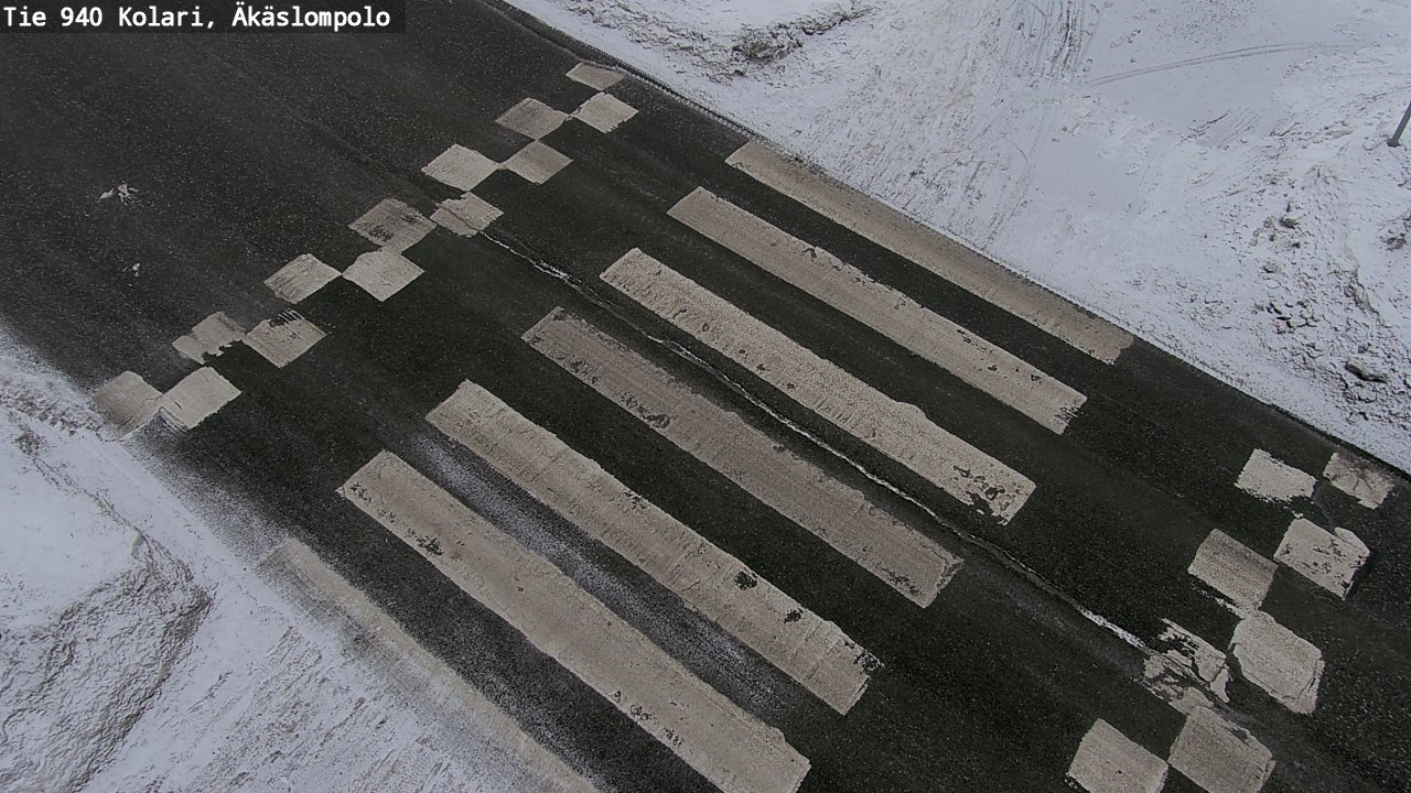 Kelikamerat Kuva Tie 940 Kolari, Äkäslompolo, Kolari, Lappi
