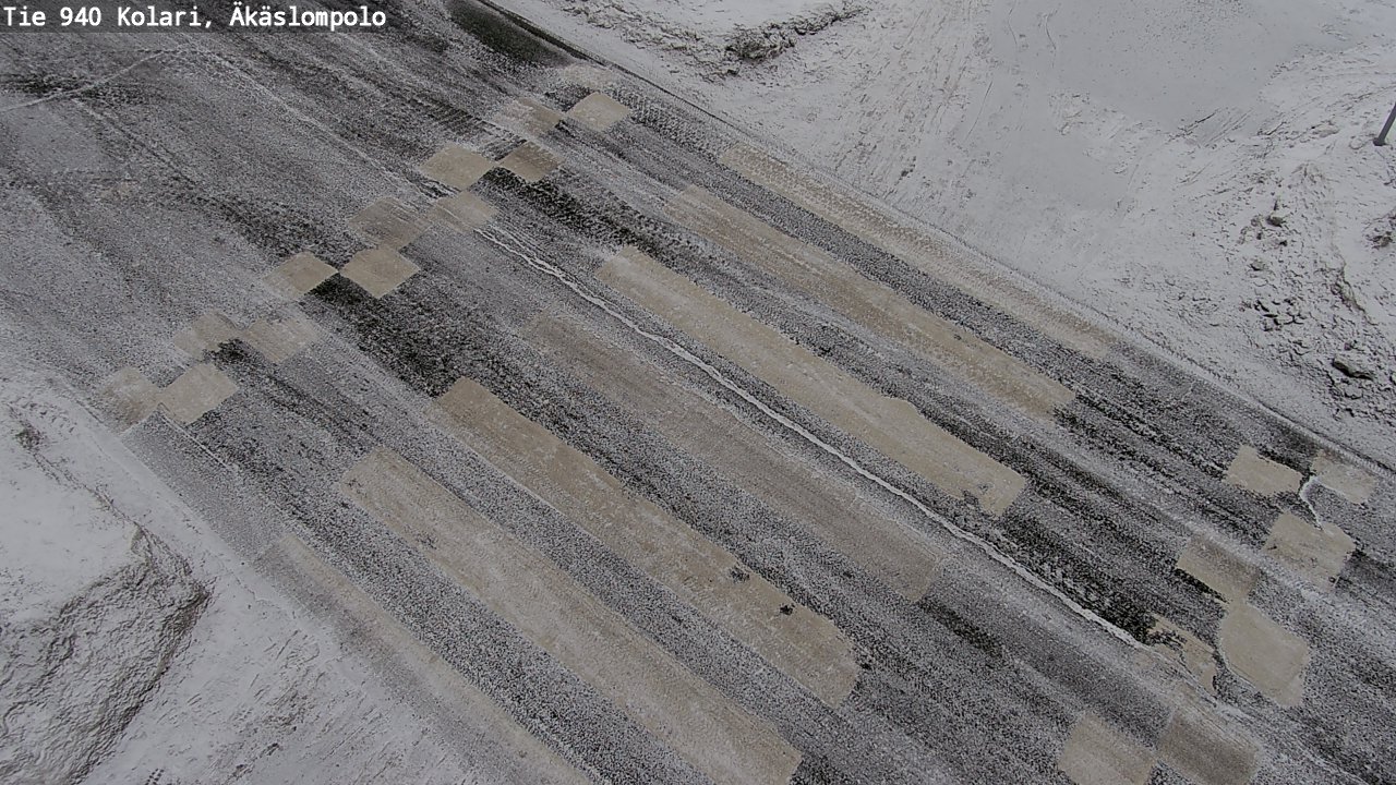 Kelikamerat Kuva Tie 940 Kolari, Äkäslompolo, Kolari, Lappi