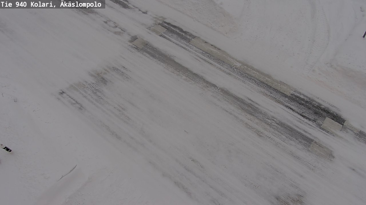 Weather Camera Image Road 940 Kolari, Äkäslompolo, Kolari, Lappi