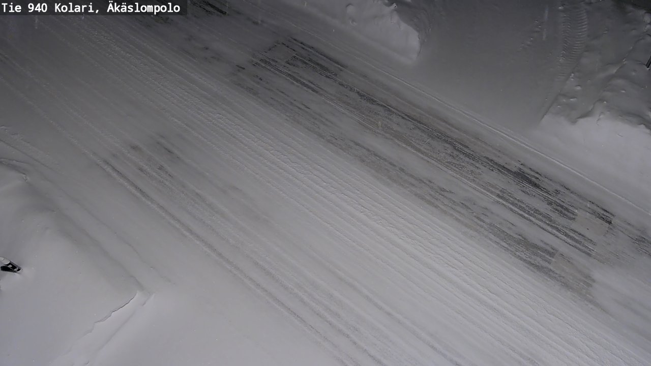 Kelikamerat Kuva Tie 940 Kolari, Äkäslompolo, Kolari, Lappi