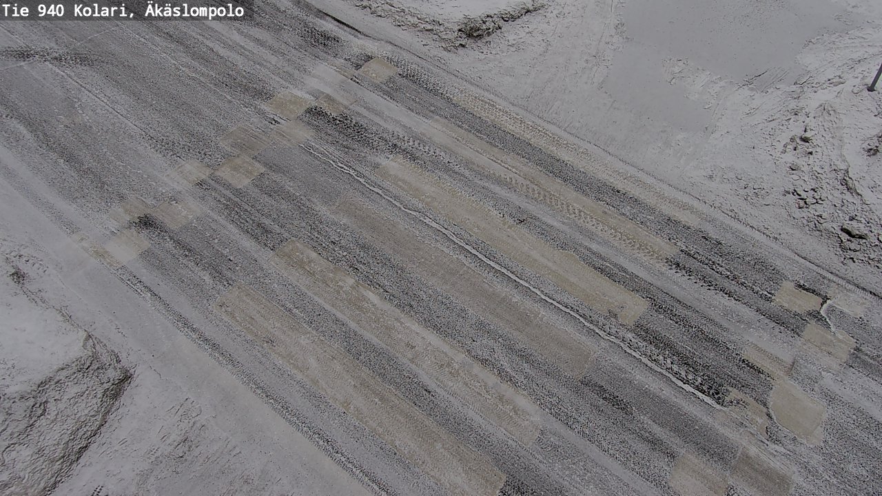 Kelikamerat Kuva Tie 940 Kolari, Äkäslompolo, Kolari, Lappi