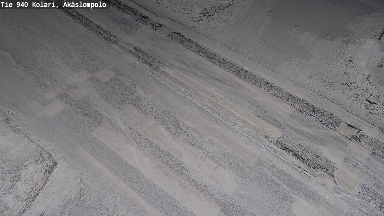 Kelikamerat Kuva Tie 940 Kolari, Äkäslompolo, Kolari, Lappi