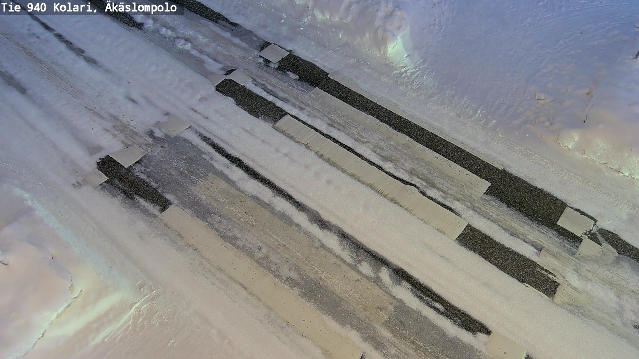 Kelikamerat Kuva Tie 940 Kolari, Äkäslompolo, Kolari, Lappi