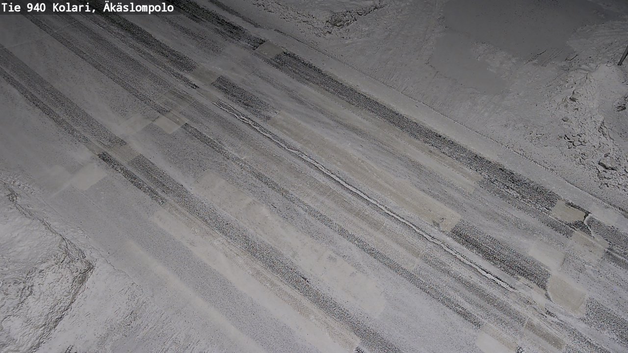 Kelikamerat Kuva Tie 940 Kolari, Äkäslompolo, Kolari, Lappi