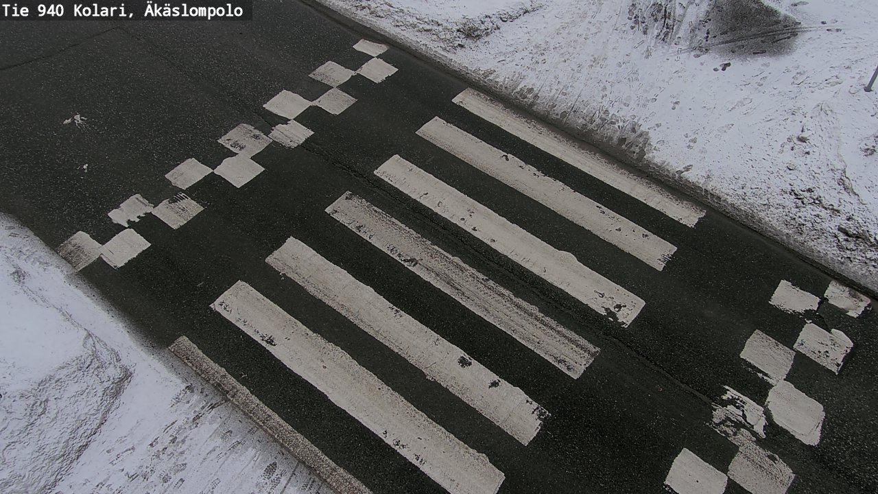 Weather Camera Image Road 940 Kolari, Äkäslompolo, Kolari, Lappi
