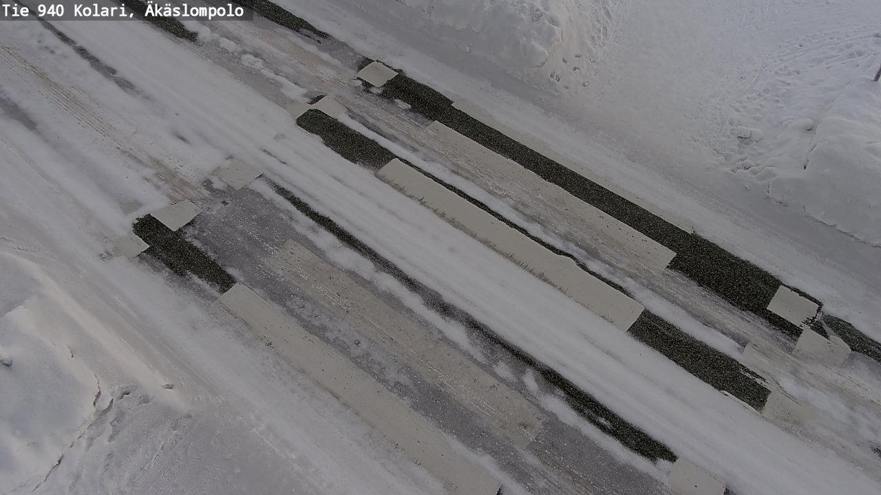 Weather Camera Image Road 940 Kolari, Äkäslompolo, Kolari, Lappi