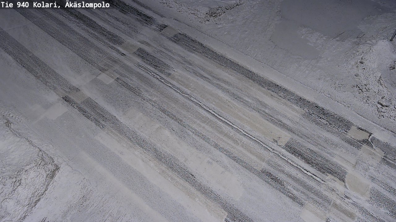 Kelikamerat Kuva Tie 940 Kolari, Äkäslompolo, Kolari, Lappi