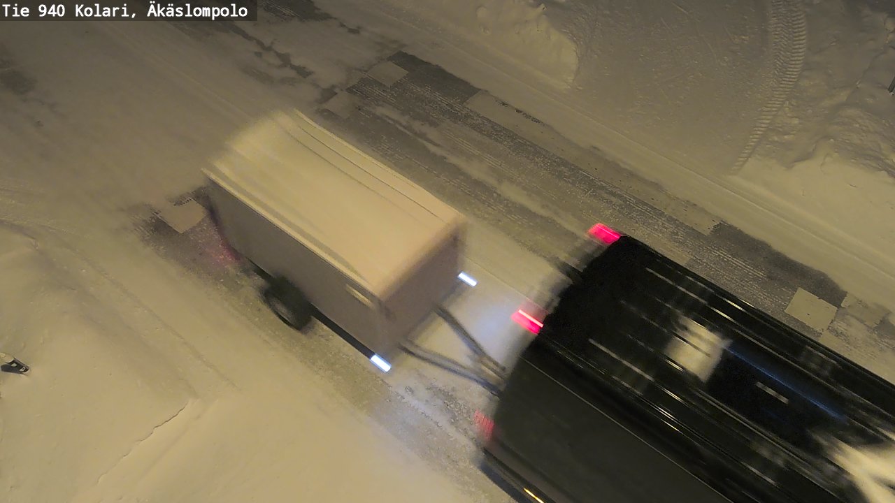 Kelikamerat Kuva Tie 940 Kolari, Äkäslompolo, Kolari, Lappi