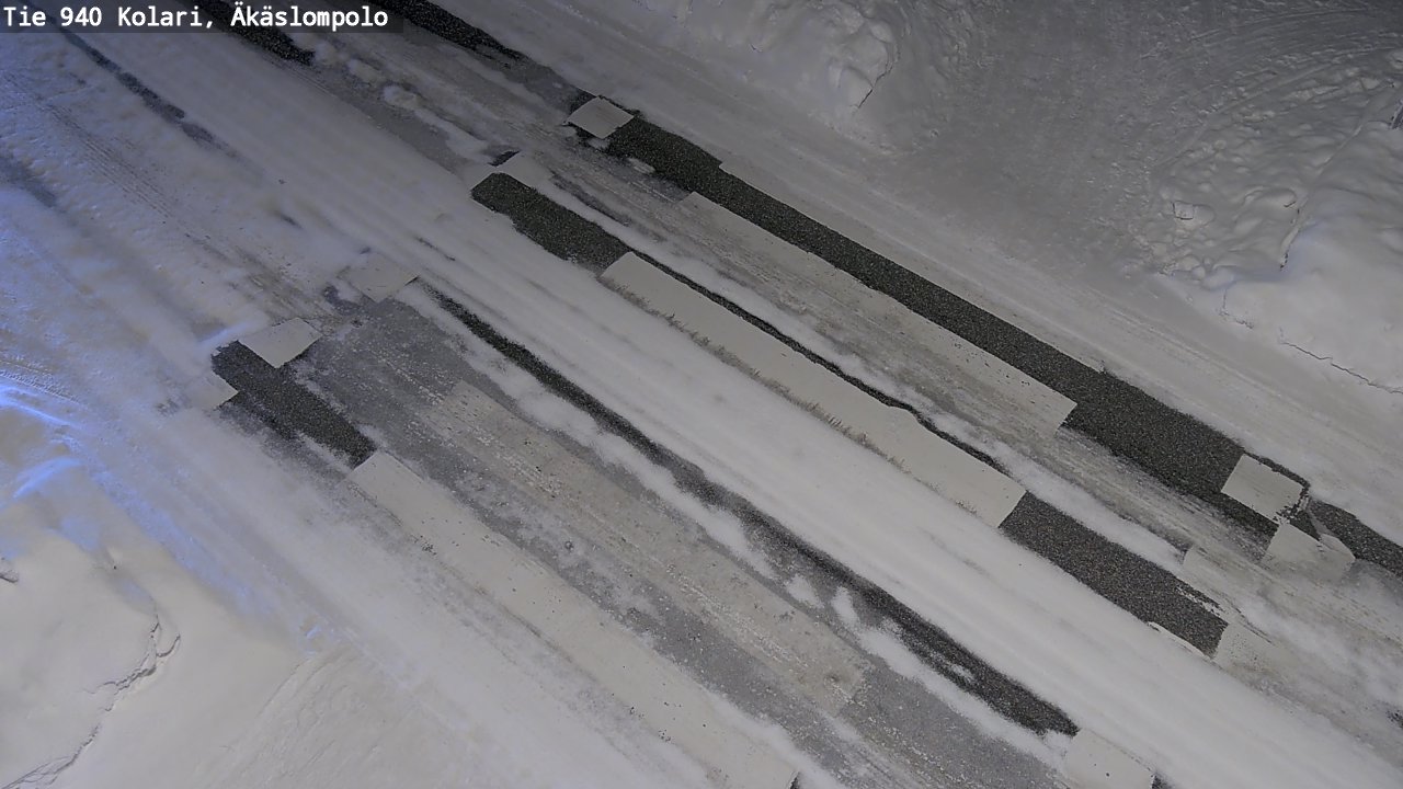 Kelikamerat Kuva Tie 940 Kolari, Äkäslompolo, Kolari, Lappi