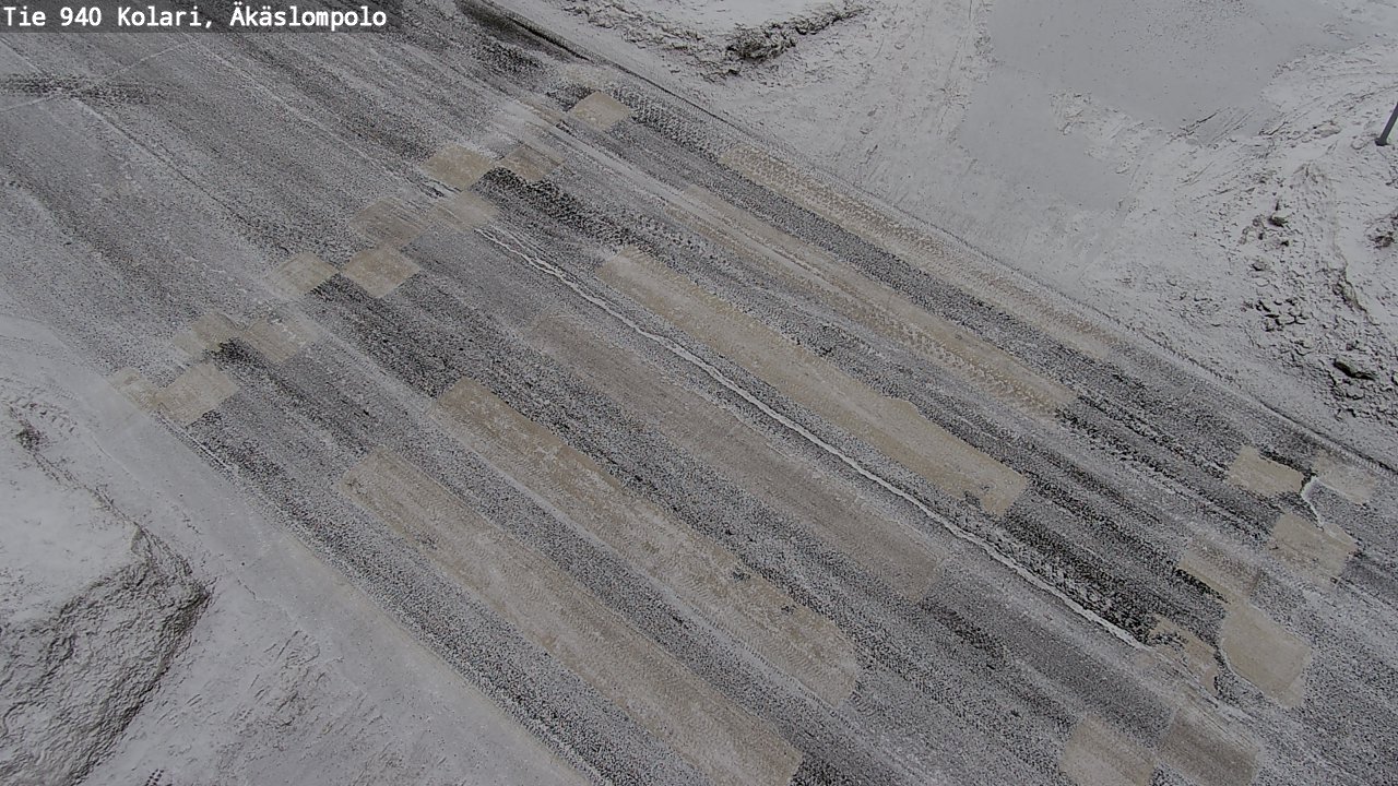 Kelikamerat Kuva Tie 940 Kolari, Äkäslompolo, Kolari, Lappi