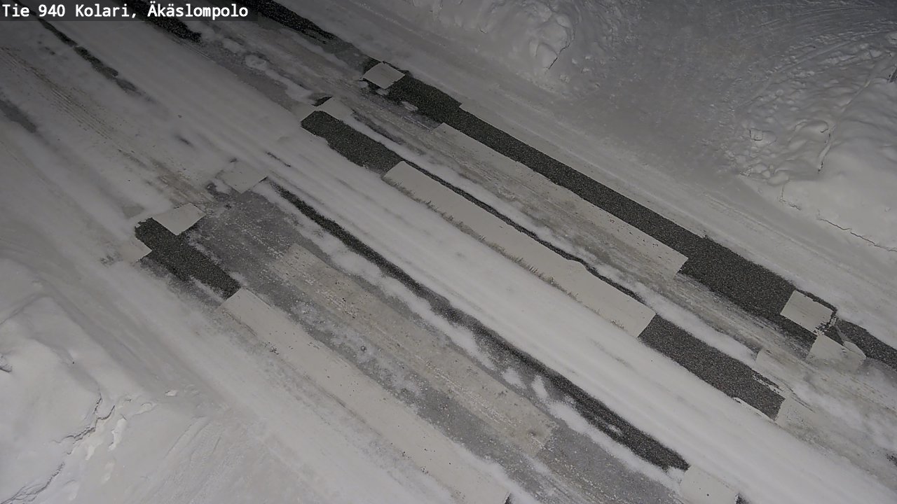Kelikamerat Kuva Tie 940 Kolari, Äkäslompolo, Kolari, Lappi