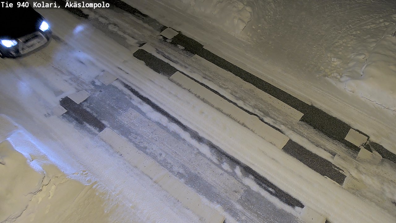 Kelikamerat Kuva Tie 940 Kolari, Äkäslompolo, Kolari, Lappi