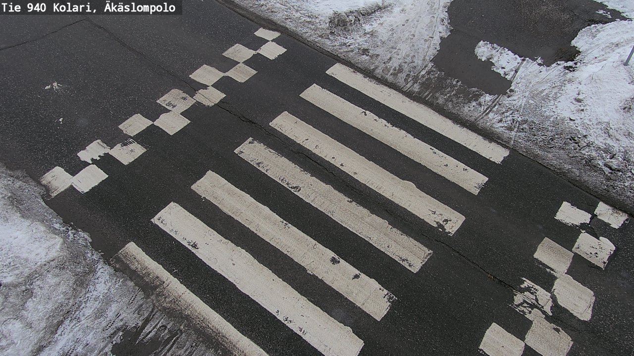 Kelikamerat Kuva Tie 940 Kolari, Äkäslompolo, Kolari, Lappi
