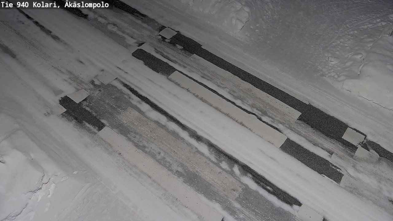 Kelikamerat Kuva Tie 940 Kolari, Äkäslompolo, Kolari, Lappi