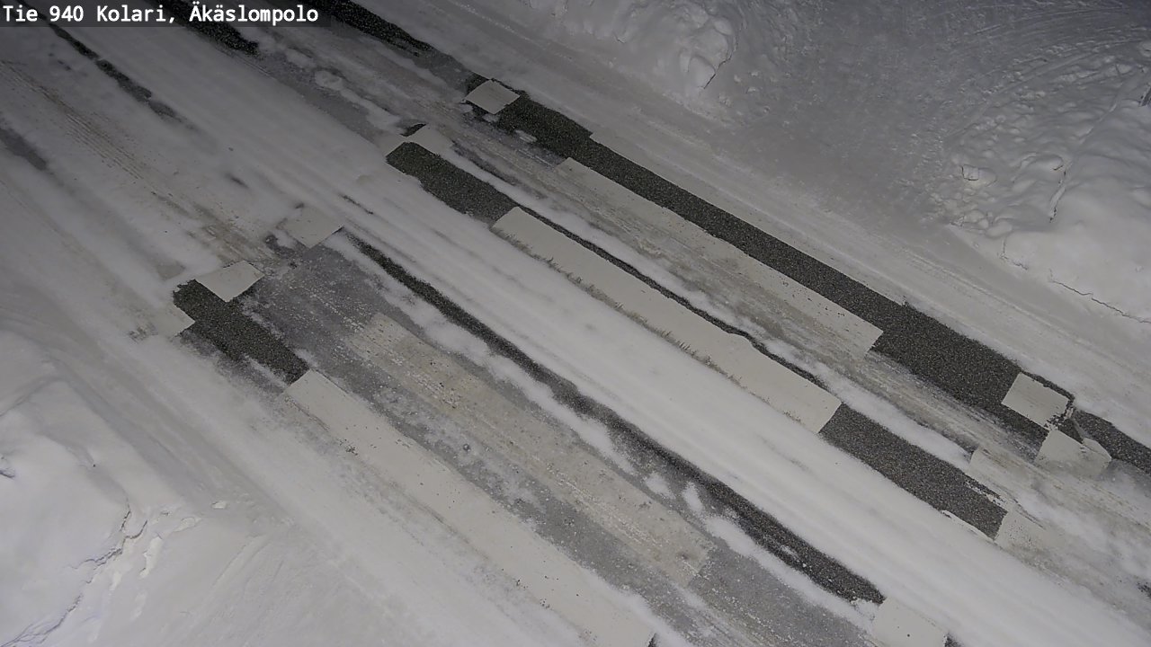 Kelikamerat Kuva Tie 940 Kolari, Äkäslompolo, Kolari, Lappi