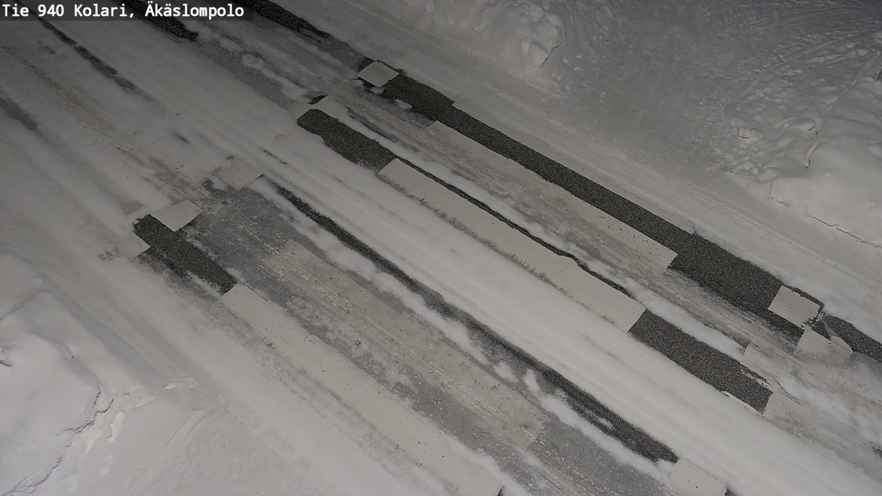 Kelikamerat Kuva Tie 940 Kolari, Äkäslompolo, Kolari, Lappi