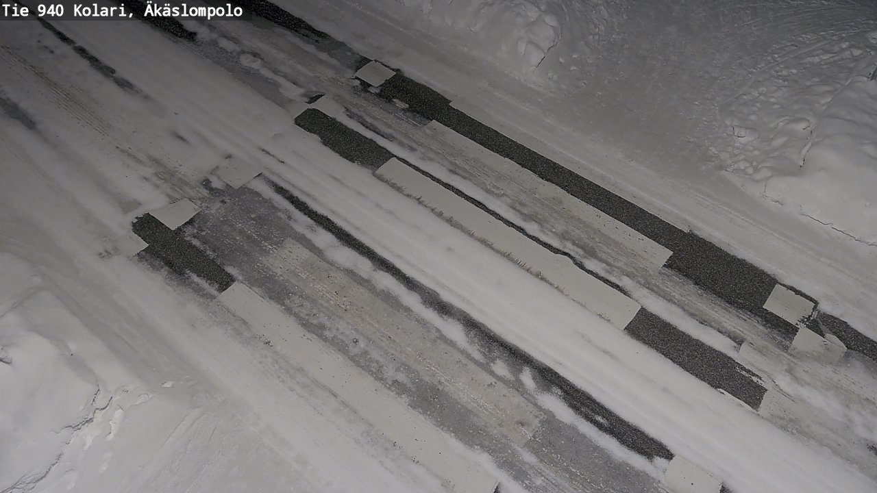 Kelikamerat Kuva Tie 940 Kolari, Äkäslompolo, Kolari, Lappi