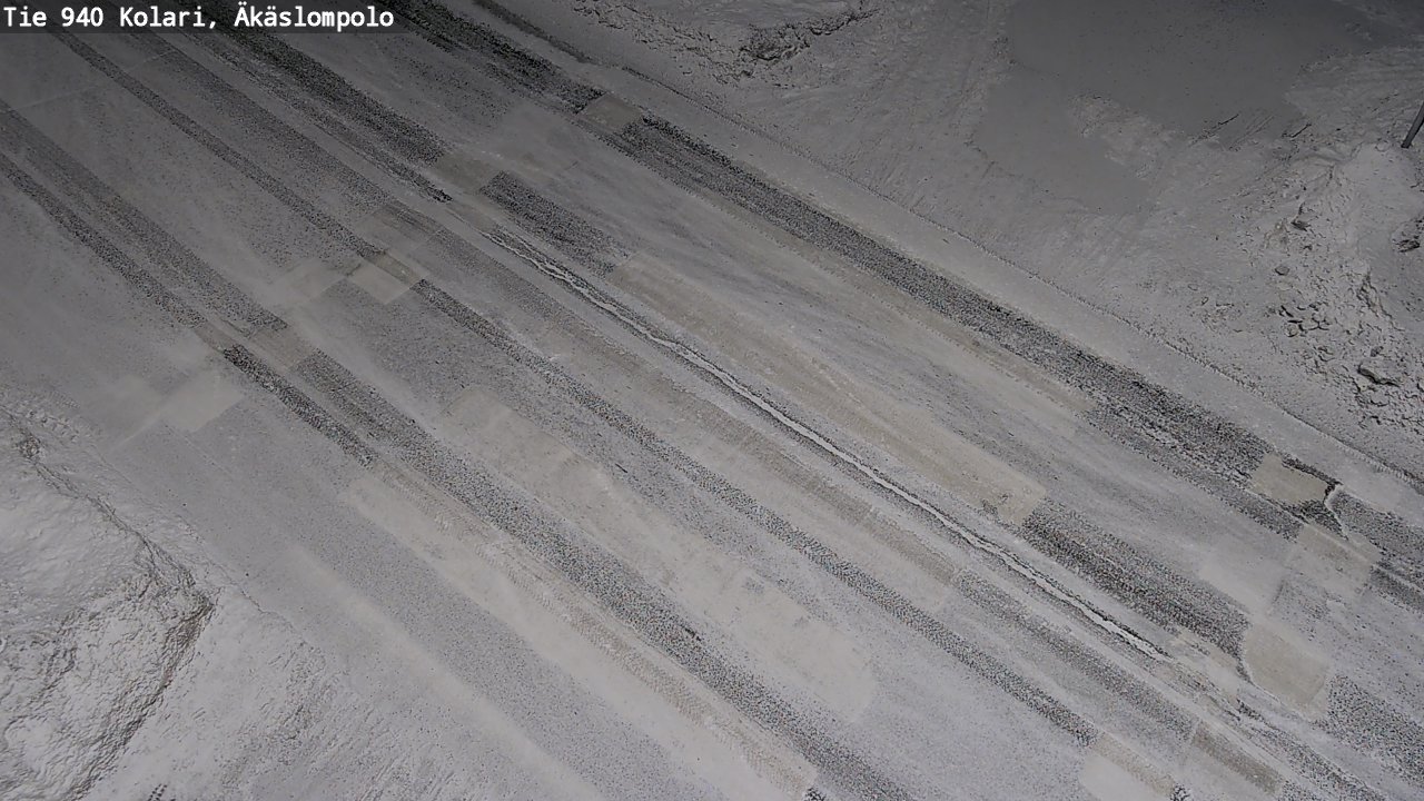 Kelikamerat Kuva Tie 940 Kolari, Äkäslompolo, Kolari, Lappi