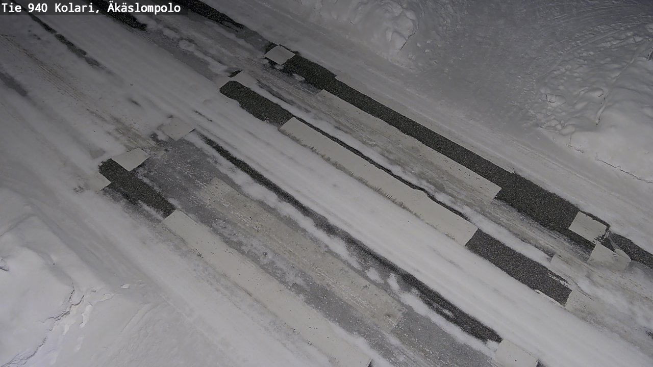 Kelikamerat Kuva Tie 940 Kolari, Äkäslompolo, Kolari, Lappi