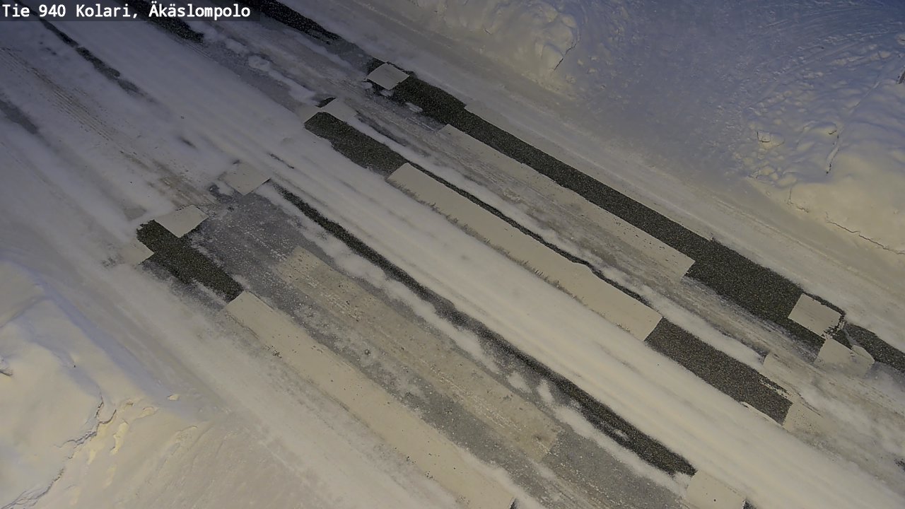Kelikamerat Kuva Tie 940 Kolari, Äkäslompolo, Kolari, Lappi