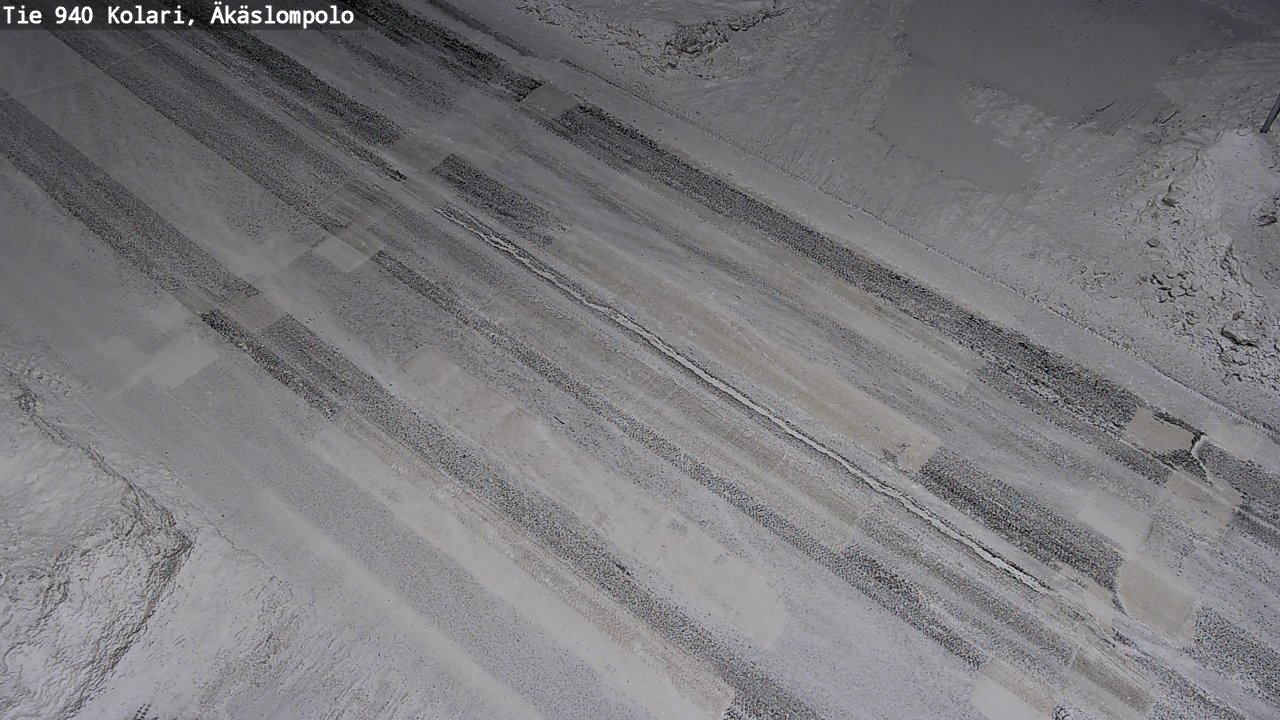 Kelikamerat Kuva Tie 940 Kolari, Äkäslompolo, Kolari, Lappi