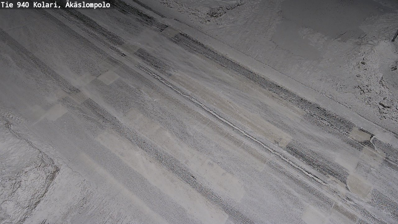 Kelikamerat Kuva Tie 940 Kolari, Äkäslompolo, Kolari, Lappi