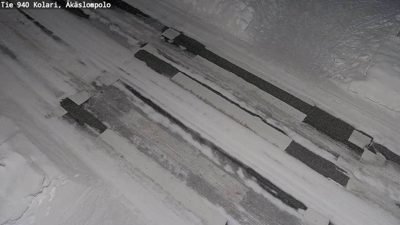 Kelikamerat Kuva Tie 940 Kolari, Äkäslompolo, Kolari, Lappi