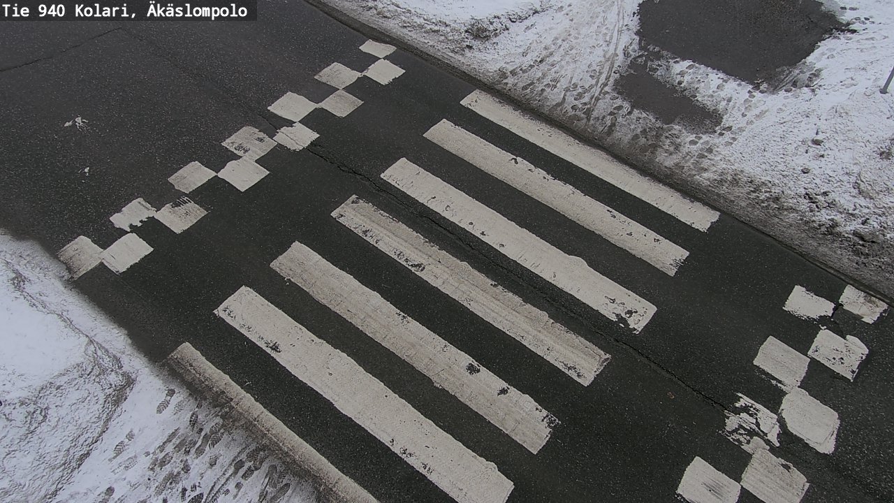 Weather Camera Image Road 940 Kolari, Äkäslompolo, Kolari, Lappi
