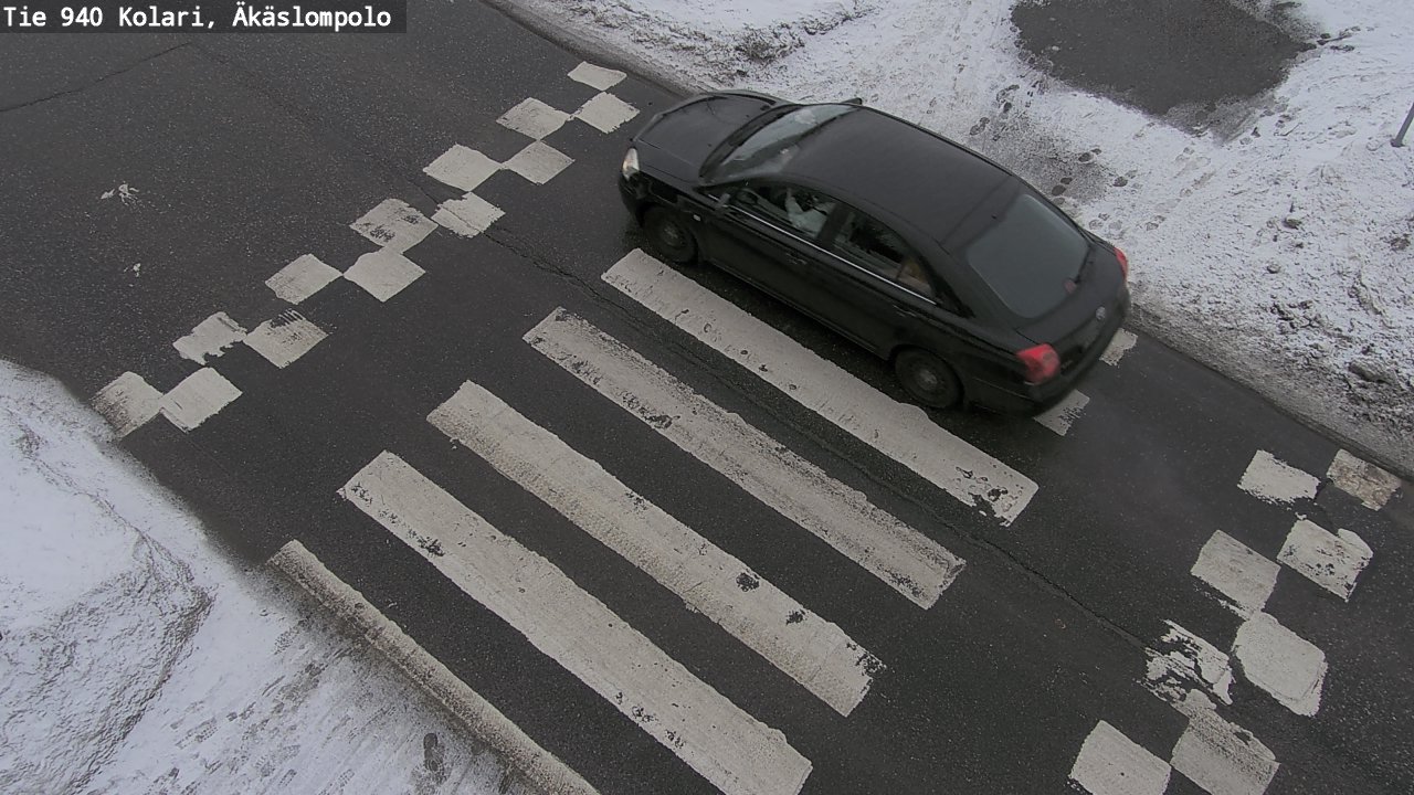 Weather Camera Image Road 940 Kolari, Äkäslompolo, Kolari, Lappi