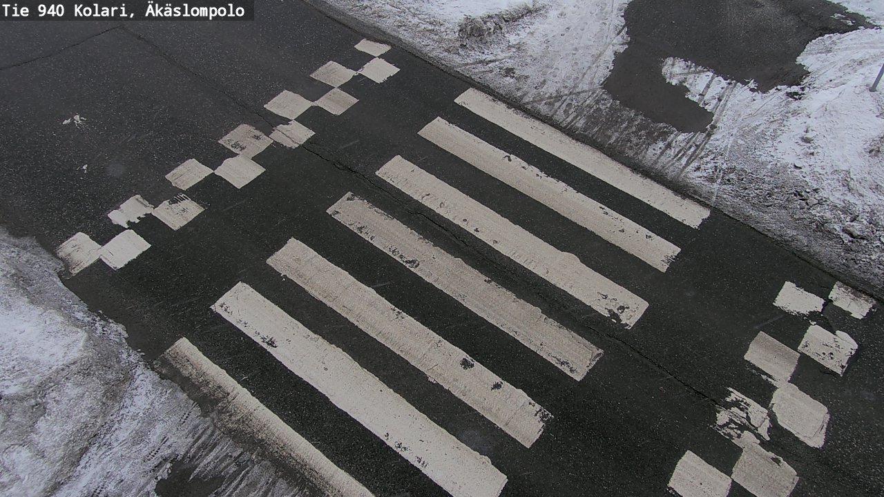 Kelikamerat Kuva Tie 940 Kolari, Äkäslompolo, Kolari, Lappi
