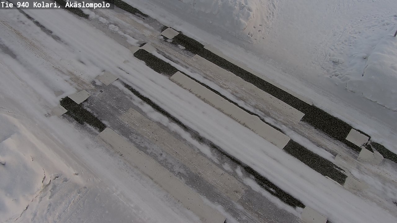 Weather Camera Image Road 940 Kolari, Äkäslompolo, Kolari, Lappi