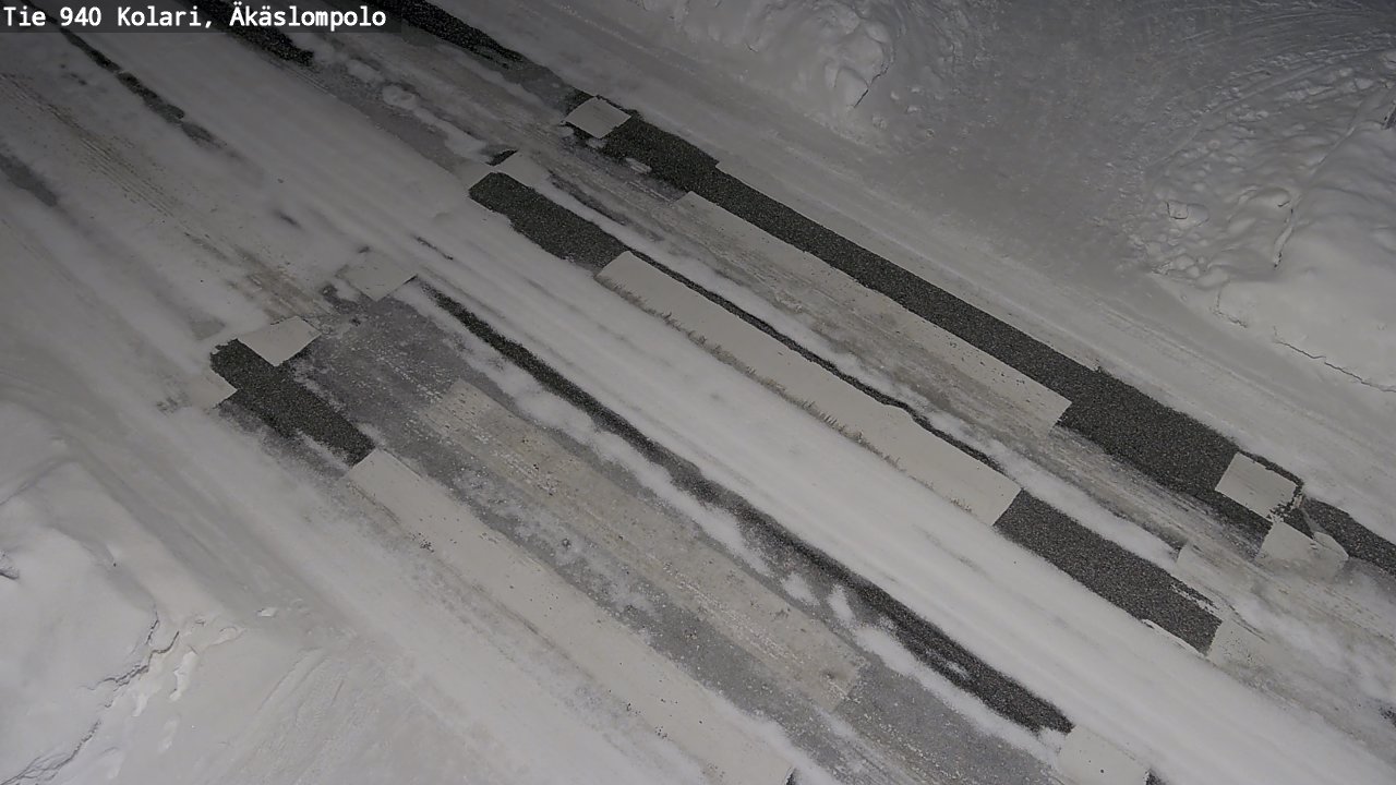 Kelikamerat Kuva Tie 940 Kolari, Äkäslompolo, Kolari, Lappi