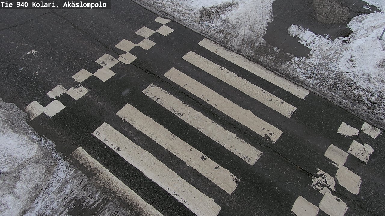 Kelikamerat Kuva Tie 940 Kolari, Äkäslompolo, Kolari, Lappi