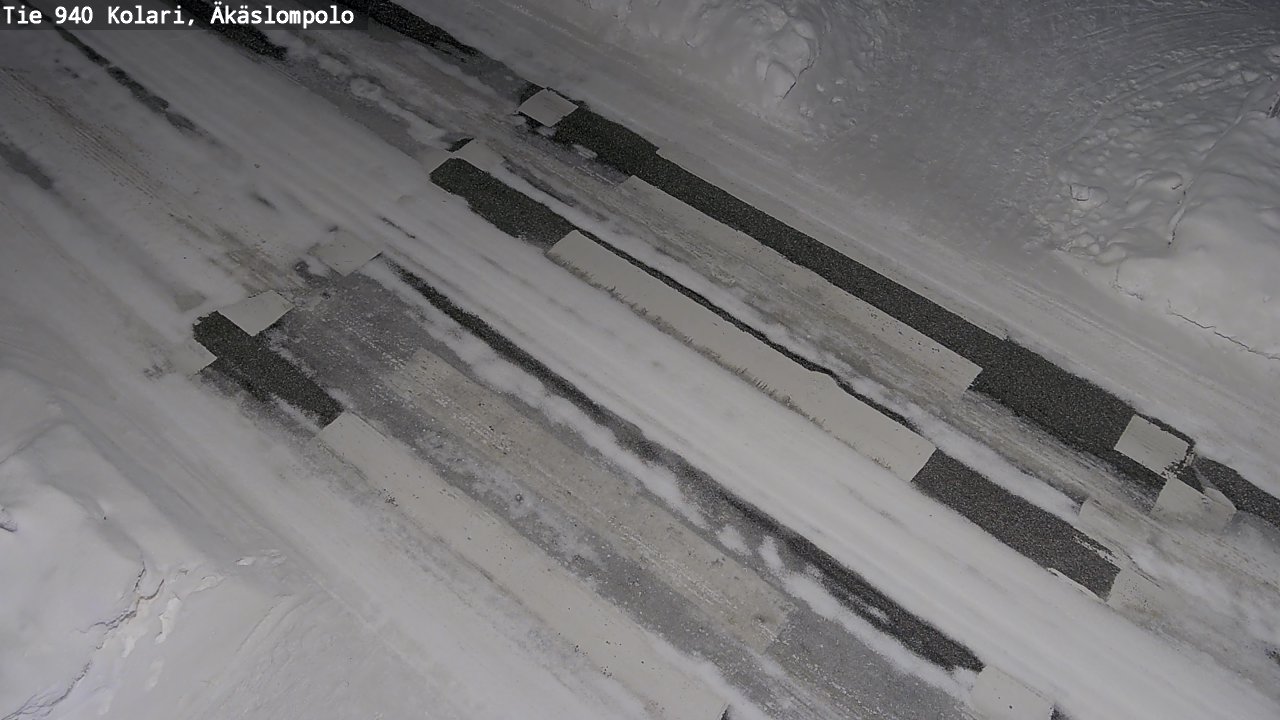 Kelikamerat Kuva Tie 940 Kolari, Äkäslompolo, Kolari, Lappi