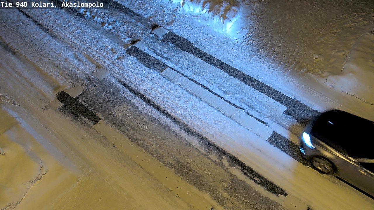 Kelikamerat Kuva Tie 940 Kolari, Äkäslompolo, Kolari, Lappi