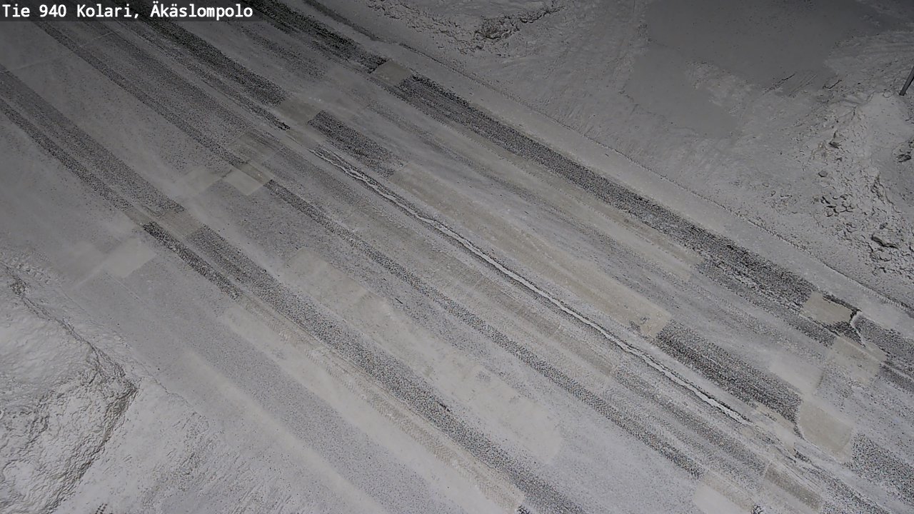 Kelikamerat Kuva Tie 940 Kolari, Äkäslompolo, Kolari, Lappi