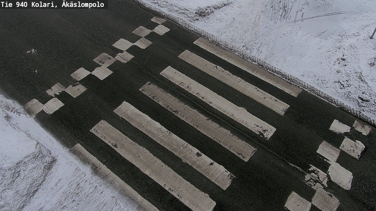 Kelikamerat Kuva Tie 940 Kolari, Äkäslompolo, Kolari, Lappi