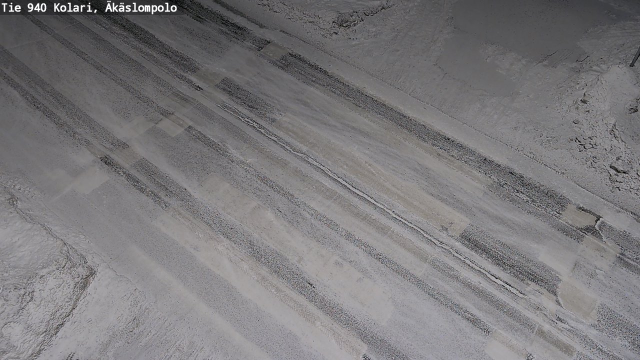 Kelikamerat Kuva Tie 940 Kolari, Äkäslompolo, Kolari, Lappi