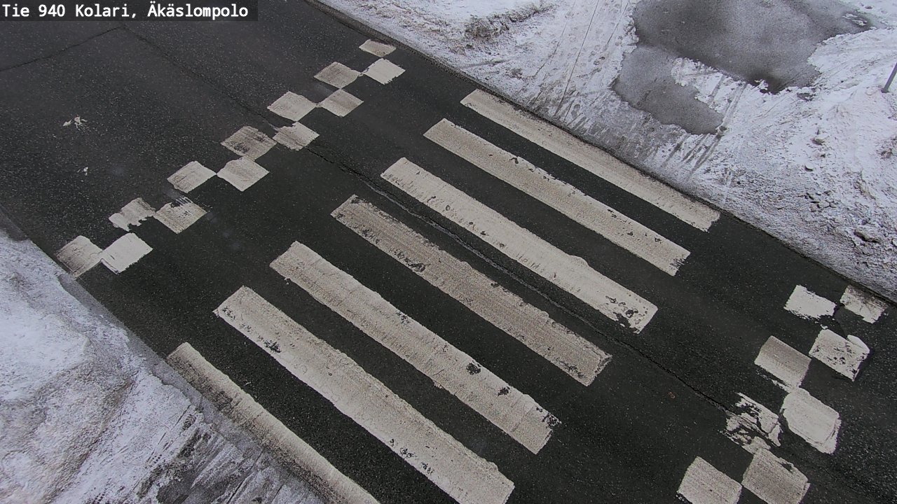 Kelikamerat Kuva Tie 940 Kolari, Äkäslompolo, Kolari, Lappi