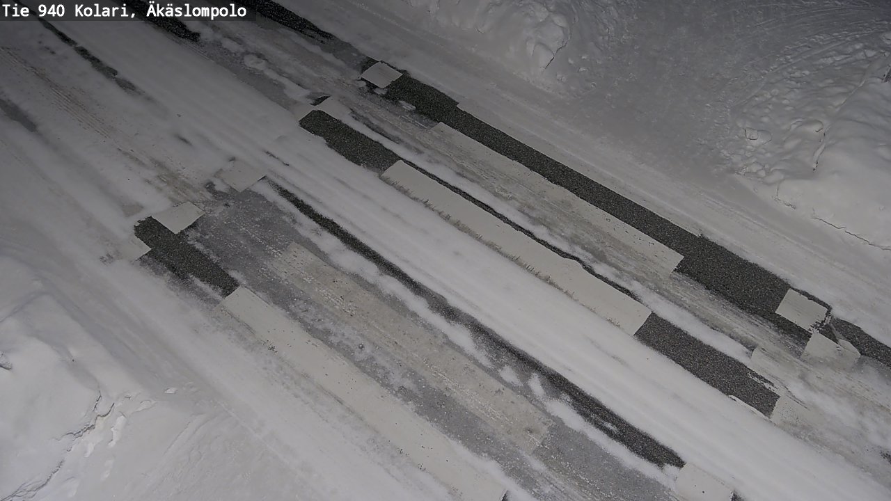 Kelikamerat Kuva Tie 940 Kolari, Äkäslompolo, Kolari, Lappi