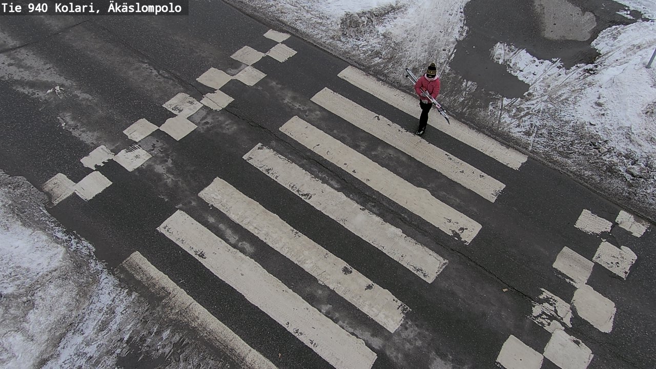 Kelikamerat Kuva Tie 940 Kolari, Äkäslompolo, Kolari, Lappi