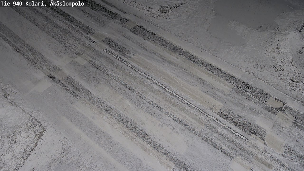 Kelikamerat Kuva Tie 940 Kolari, Äkäslompolo, Kolari, Lappi