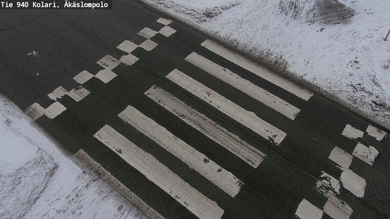 Weather Camera Image Road 940 Kolari, Äkäslompolo, Kolari, Lappi