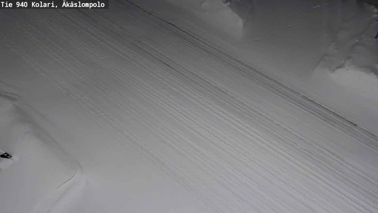 Kelikamerat Kuva Tie 940 Kolari, Äkäslompolo, Kolari, Lappi