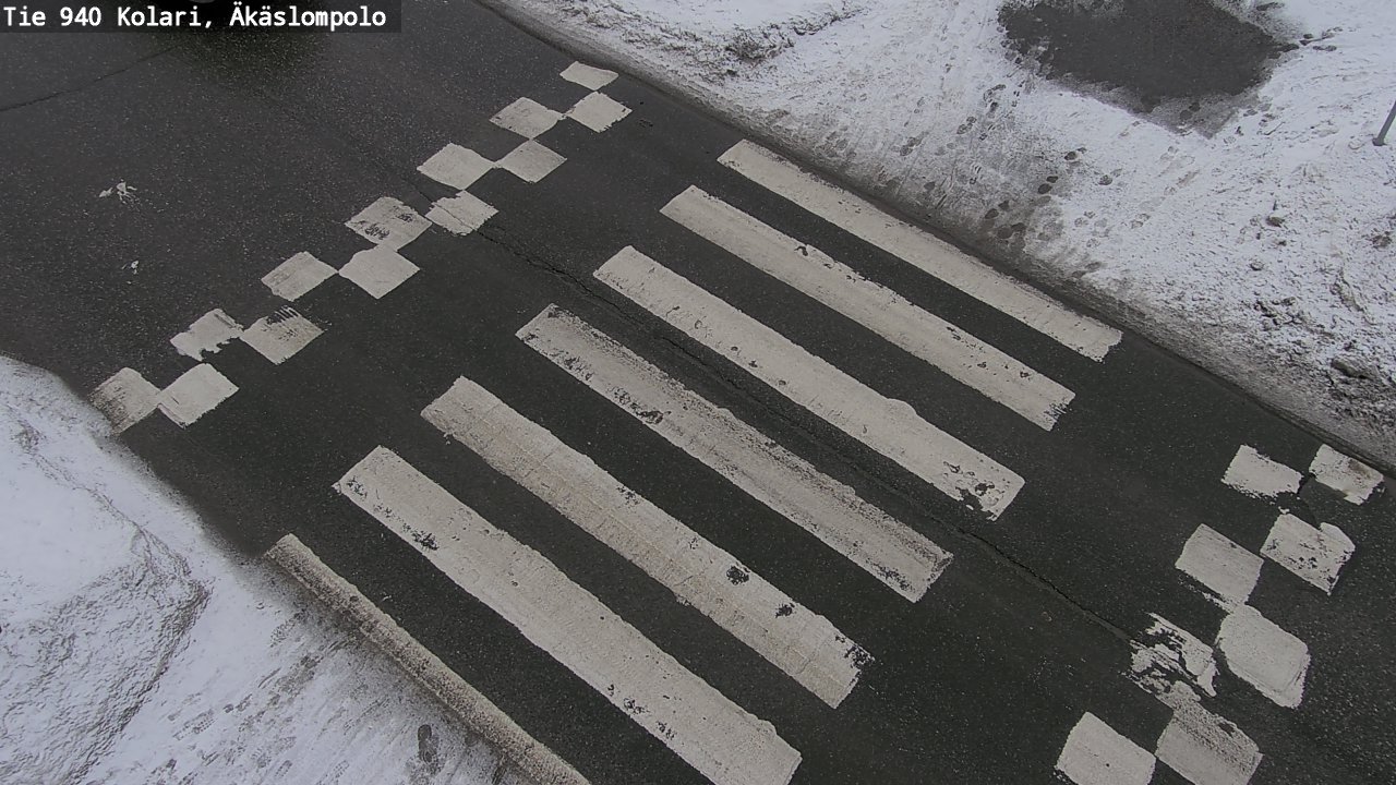 Weather Camera Image Road 940 Kolari, Äkäslompolo, Kolari, Lappi