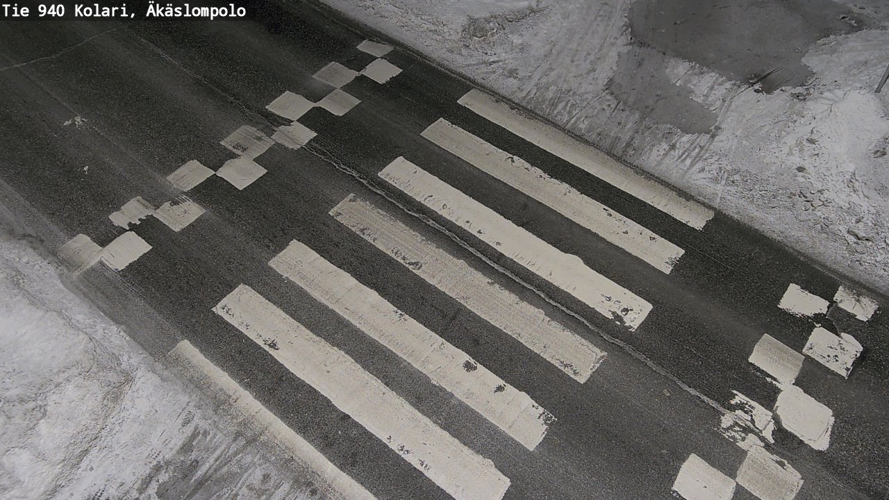 Kelikamerat Kuva Tie 940 Kolari, Äkäslompolo, Kolari, Lappi