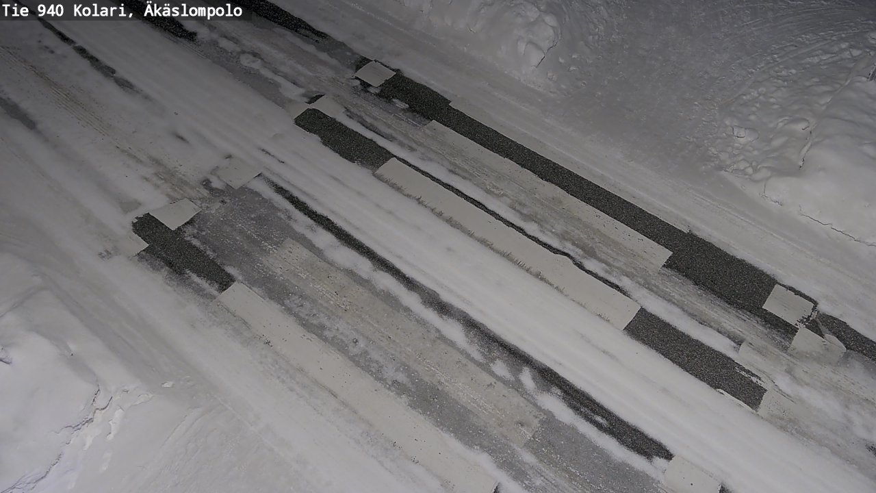 Kelikamerat Kuva Tie 940 Kolari, Äkäslompolo, Kolari, Lappi